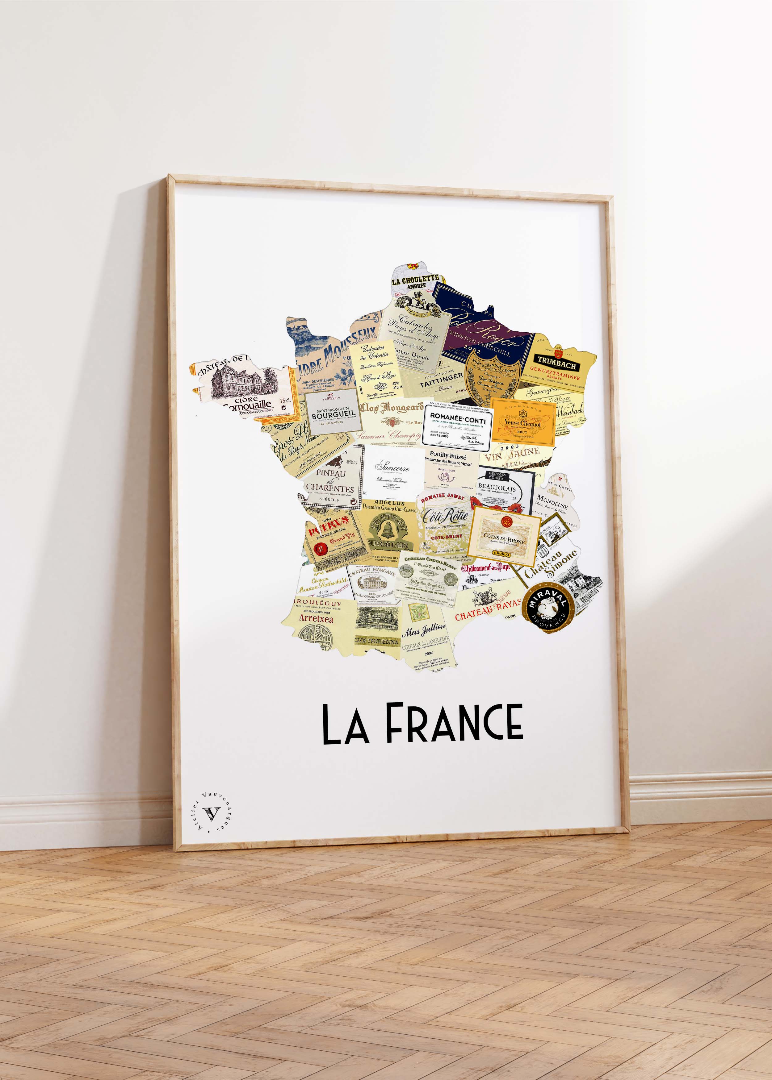 Carte des vins français